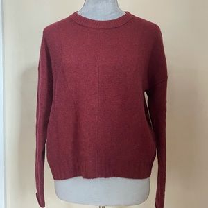 Rails Red Wool and Cashmere Sweater